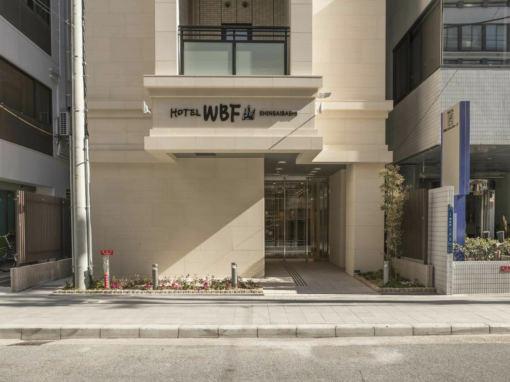 Hotel Wbf Shinsaibashi Ósaka Exteriér fotografie